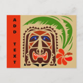 Tiki Bar, Briefkaart (Voorkant)