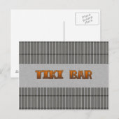 Tiki Bar Briefkaart (Voorkant / Achterkant)