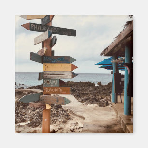 "Tiki Bar" Fotografie Magneet