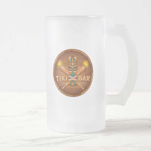 Tiki Bar Frosted Mok (Rechts)