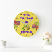 Tiki Bar Hut is open Tropische Hibiscus Cocktail Grote Klok (Huis)