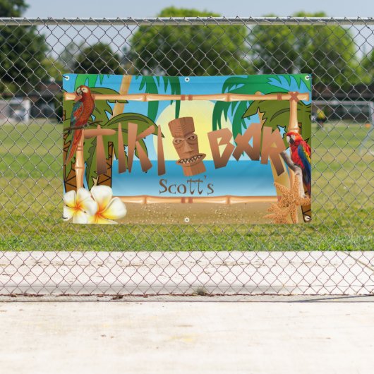 Tiki Bar in Paradise Spandoek (Insitu)