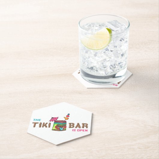 Tiki Bar Kartonnen Onderzetters (Insitu)