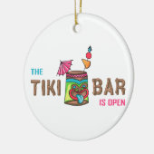 Tiki Bar Keramisch Ornament (Links)