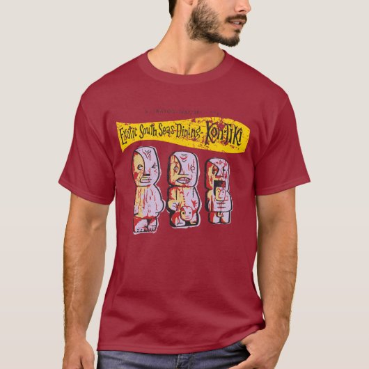 Tiki Bar Kon-Tiki T-shirt (Voorkant)