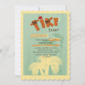 Tiki Bar met uitnodiging tot dolfijnen (Voorkant)