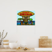 Tiki Bar, naam toevoegen Poster (Keuken)