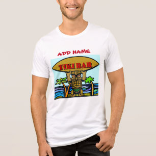 Tiki Bar, naam toevoegen Tri-Blend Shirt