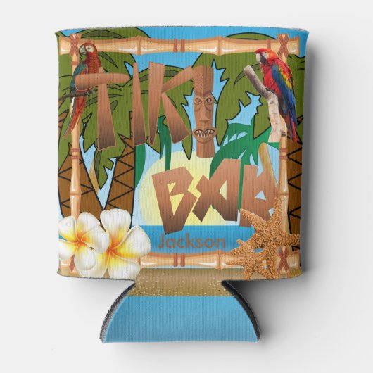 Tiki Bar-partij Blikjeskoeler (Voorkant)