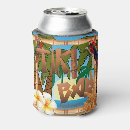 Tiki Bar-partij Blikjeskoeler (Blikje Achterkant)