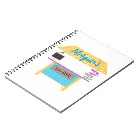 Tiki Bar-partij Notitieboek (Linkerzijde)