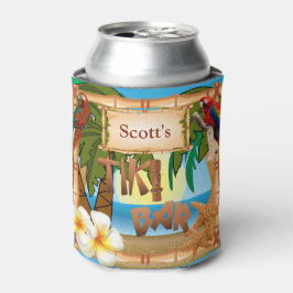 Tiki Bar-partij personaliseren Blikjeskoeler