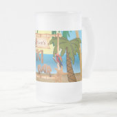 Tiki Bar-partij personaliseren Matglas Bierpul (Voorkant rechts)