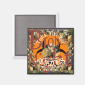 Tiki Bar Party met Amazons op de Mudflats Magneet (Voorkant / Achterkant)