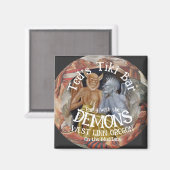 Tiki Bar Party met Demons op de Mudflats Magneet (Voorkant / Achterkant)