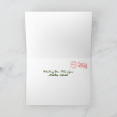 Tiki Bar Sinterklaas Kerst Kaart (Binnen)