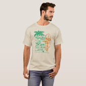  Tiki Bar South Zeeen Lounge T-shirt (Voorkant volledig)