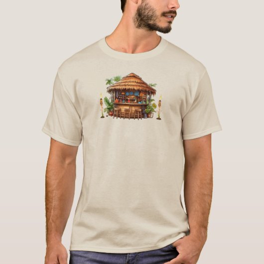 Tiki Bar T-shirt (Voorkant)