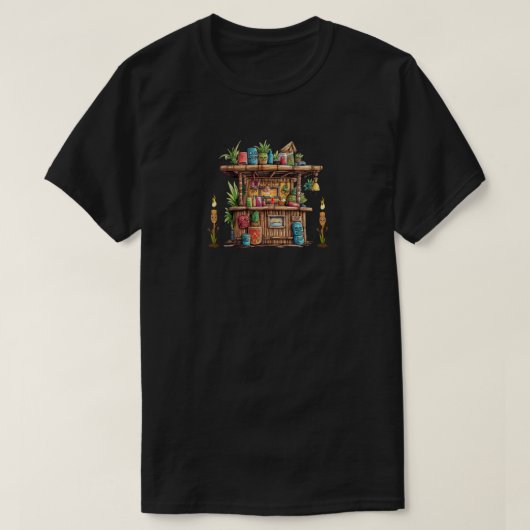 Tiki Bar T-shirt (Design voorkant)