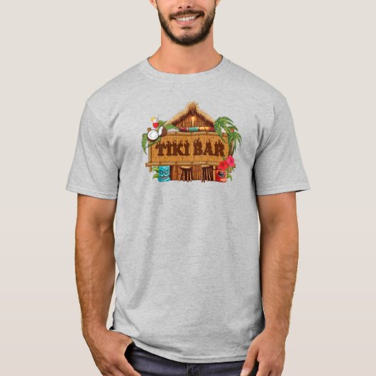 Tiki Bar T-shirt (Voorkant)