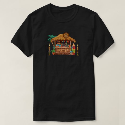 Tiki Bar T-shirt (Design voorkant)