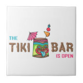Tiki Bar Tegeltje (Voorkant)