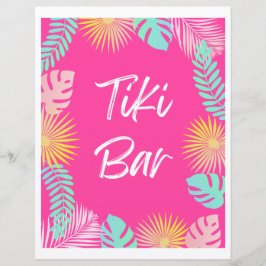 Tiki Bar-teken | Pool Party Signs