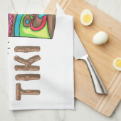 Tiki Bar Theedoek (Quarter Fold)