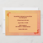 Tiki Bar-uitnodiging Kaart (Achterkant)