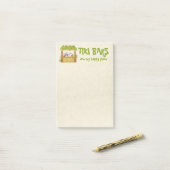 Tiki Bars zijn mijn gelukkige plek Post-it® Notes (Op bureau)