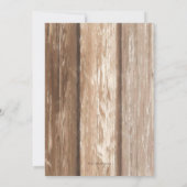 Tiki Beach Bar Moon Sterren Tropische Verjaardag Kaart (Achterkant)