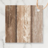 Tiki Beach Bar Tropisch Surf & Zee Bedankt Bedankjes Labels (Achterkant)