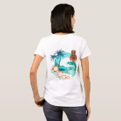 Tiki Beach T-shirt (Achterkant volledig)