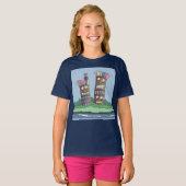 Tiki Bird Rosebud T-Shirt (Voorkant volledig)