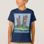 Tiki Bird Rosebud T-Shirt (Voorkant)