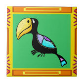 Tiki Bird Tegeltje (Voorkant)