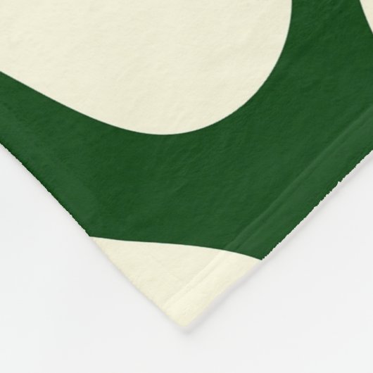 Tiki Birds Modern Retro Aangepaste Slaapkamer Fleece Deken (Hoek)