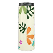 Tiki Birds Moderne  Retro Whimsical Thermosbeker (Achterkant)