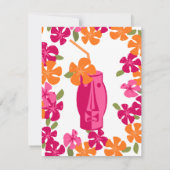 Tiki Blossom Kaart (Achterkant)