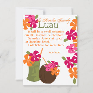 Tiki Blossom Kaart