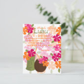 Tiki Blossom Kaart (Staand voorkant)