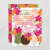 Tiki Blossom Kaart (Voorkant / Achterkant)