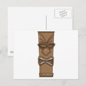 Tiki Briefkaart (Voorkant / Achterkant)
