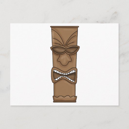 Tiki Briefkaart (Voorkant)