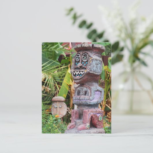 Tiki Briefkaart (Staand voorkant)