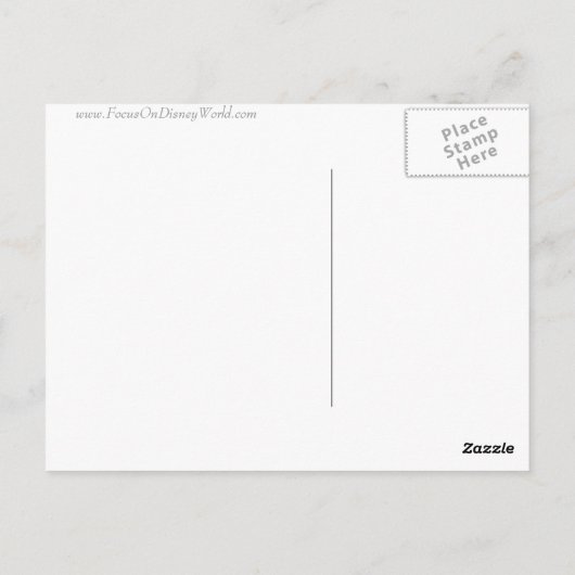 Tiki Briefkaart (Achterkant)