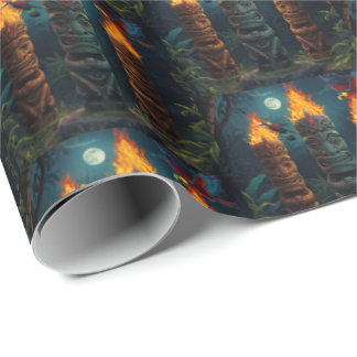 Tiki-cadeauverpakking Cadeaupapier