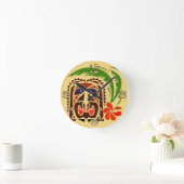 Tiki Club Clock Ronde Klok (Huis)