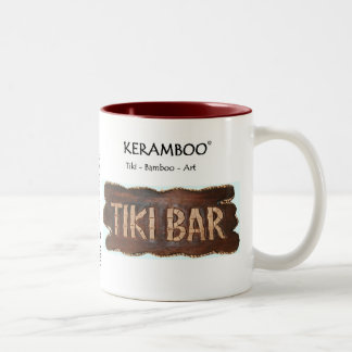 Tiki Coffee Mug / Kaffee Becher Tweekleurige Koffiemok