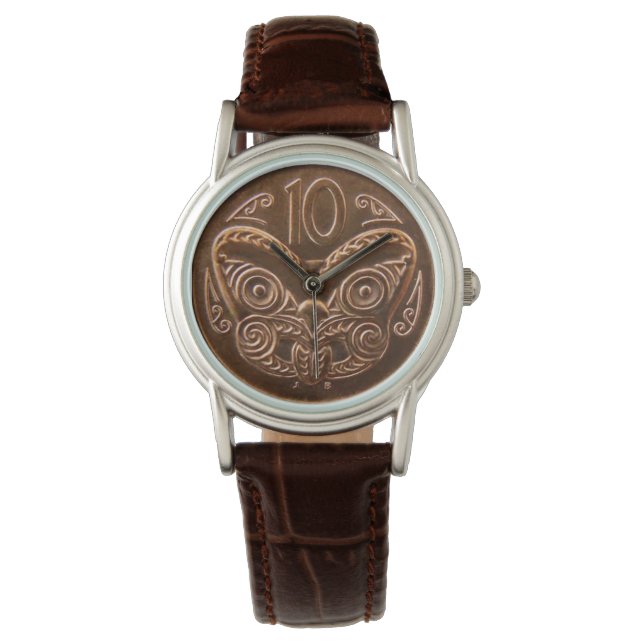 Tiki Coin Horloge (Voorkant)